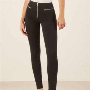 Reformation Skinny Moto jeans